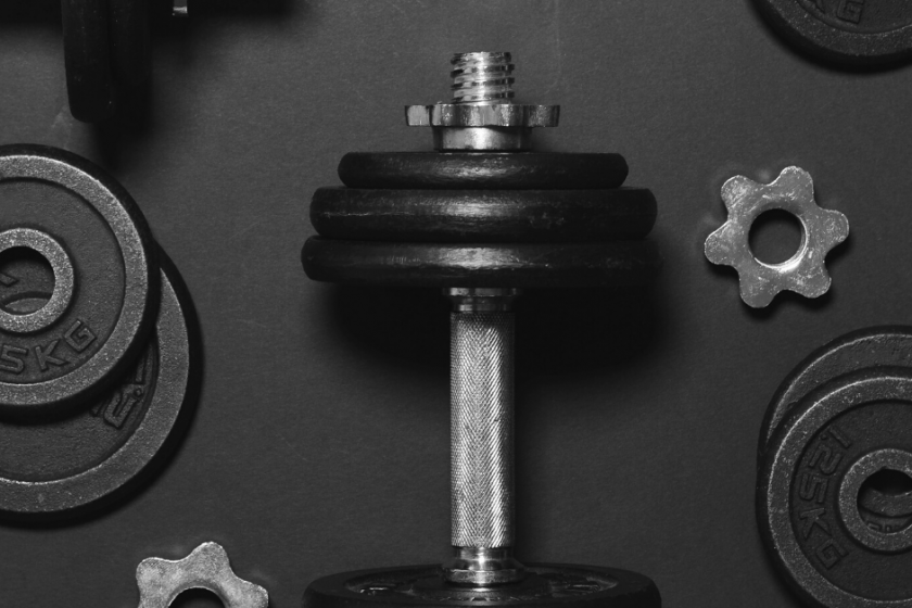 gym weights dumb bells